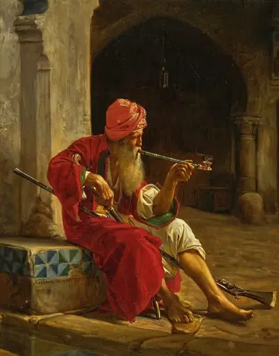 Сторож by Жан Леконт дю Нуй, 1877 — digital art print download