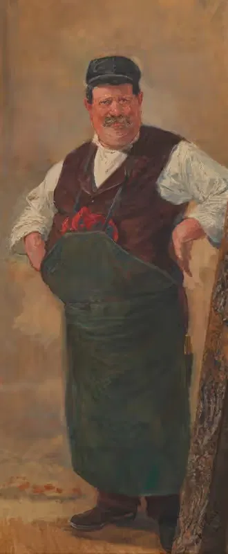 Венский тип (мастер Вагнер в Нусдорфе) by Иоганн Михаэль Купфер, 1901 — digital art print download