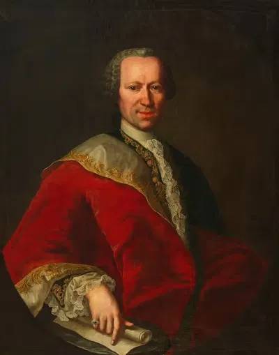Wenzel Anton Fürst Kaunitz-Rietberg by Johann Michael Millitz, 1754 — digital art print download