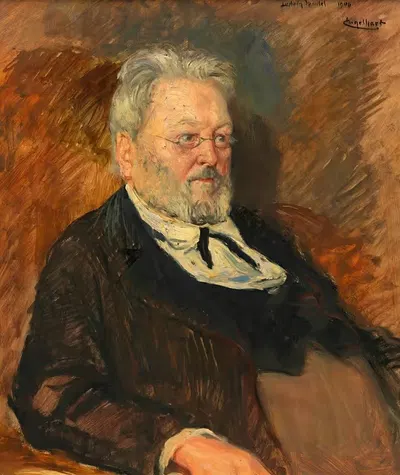Людвиг Шпейдель, писатель by Йозеф Энгельхарт, 1906 — digital art print download