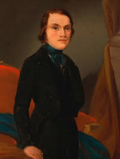 Карл Генрих Шпицер by Йозеф Прокш, 1848 — digital art print download