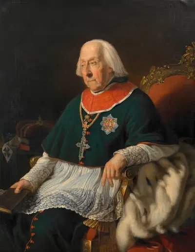 Graf Sigismund Hohenwart zu Gerlachstein by Joseph Krafft, 1819 — digital art print download