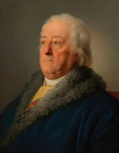 Nikolaus Josef Freiherr von Jacquin (Botaniker und Chemiker) by Joseph Krafft, 1811 — digital art print download
