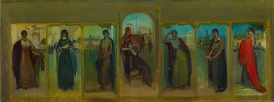 Эскиз к Поэме Кордобы by Хулио Ромеро де Торрес, 1913 — digital art print download