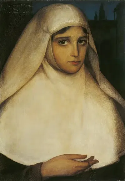 Монахиня by Хулио Ромеро де Торрес, 1911 — digital art print download