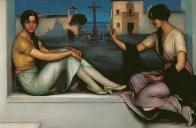 Гадание by Хулио Ромеро де Торрес, 1920 — digital art print download