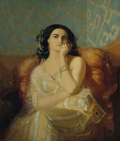 Ла Фаворита by Юлий Иосифус Гаспар Старк — digital art print download