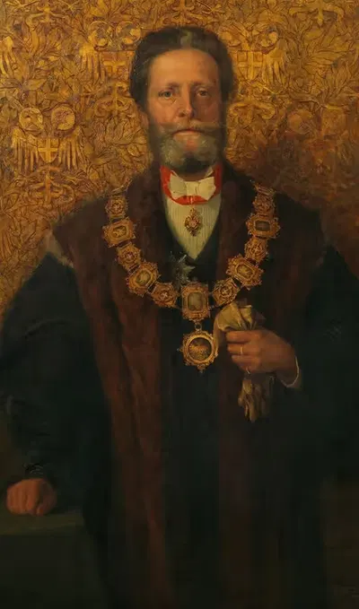 Доктор Карл Люгер, мэр Вены by Карл Фридрих Гсур, 1898 — digital art print download