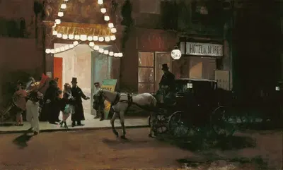 Уход с маскарада by Раймундо де Мадразо и Гаррета, c. 1885 — digital art print download