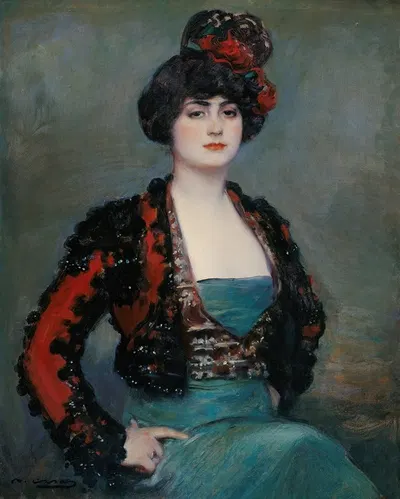 Julia by Ramón Casas, c. 1915 — digital art print download