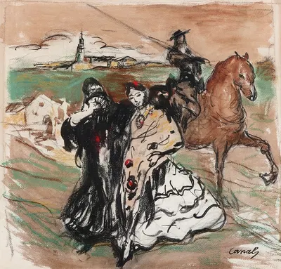 Gypsies by Ricard Canals i Llambí — digital art print download