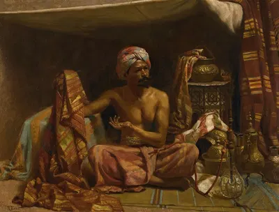 The Rug Merchant by Rudolf Ernst — digital art print download