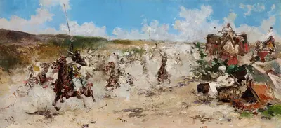 Игра с порохом by Сальвадор Санчес Барбудо, c. 1900 — digital art print download