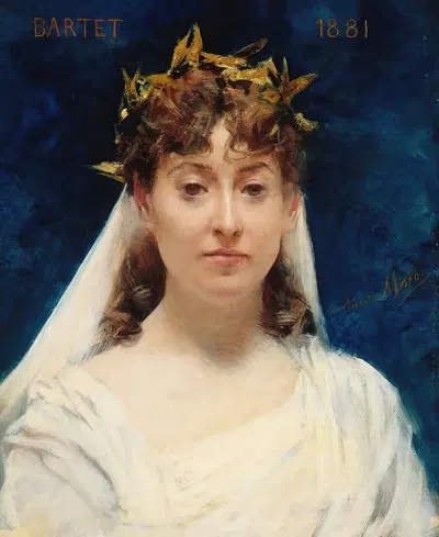 Julia Bartet (1854-1941), sociétaire de la Comédie-Française by Aimé Morot, 1854-1941 — digital art print download
