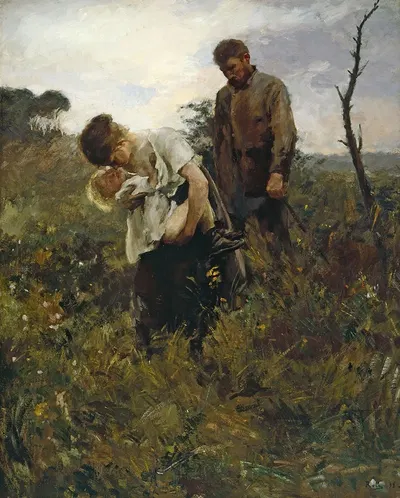 Исход by Альфред Филипп Ролл, 1893 — digital art print download