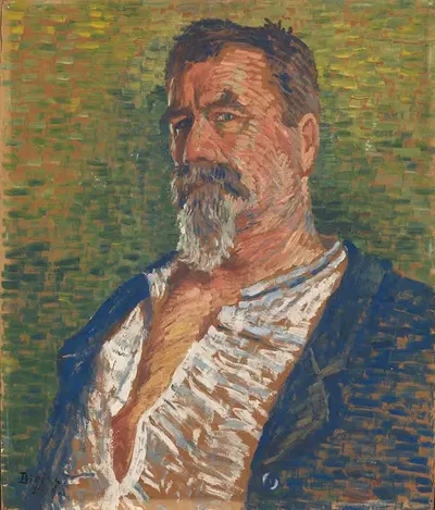 Self-Portrait by Edvard Diriks, 1909 — digital art print download