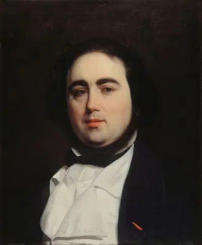 Портрет Жюля Жанена (1804-1874), писателя и критика by Эмиль Шампмарти, 1804-1874 — digital art print download