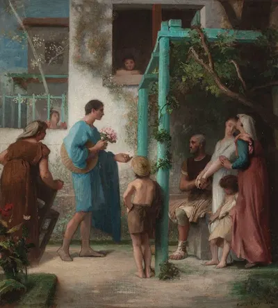 La demande by Émile Lévy, 1876 — digital art print download