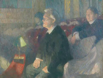 Портрет театрального режиссера Бьорна Бьорнсона by Эрик Веренскиольд, 1910 — digital art print download