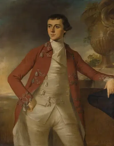 Portrait of a gentleman, an official of the east india company by George Willison, 1775 — digital art print download