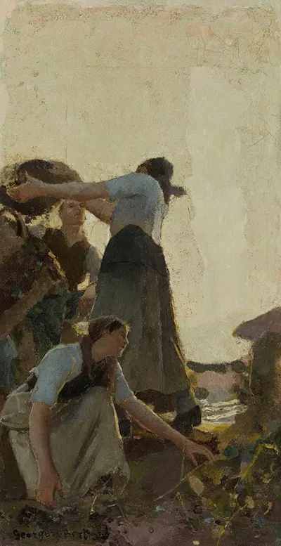 La vendange by Georges Bertrand, 1893 — digital art print download