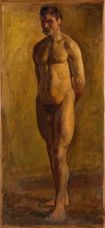 Mannsakt by Halfdan Egedius, 1896 — digital art print download