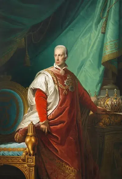Портрет императора Франца II (I.) by Иоганн Баптист фон Лампи Младший, 1825 — digital art print download