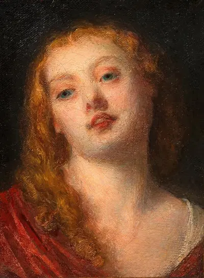 Анна Йозефа Терезия Брайер, вторая жена художника (1836-1889) by Иоганн Баптист Рейтер, 1836-1889 — digital art print…