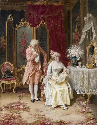 Поклонник by Натале Аттаназио, 1895 — digital art print download