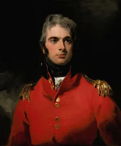 Portrait of Lieutenant-General Sir Herbert Taylor by Sir Thomas Lawrence — digital art print download