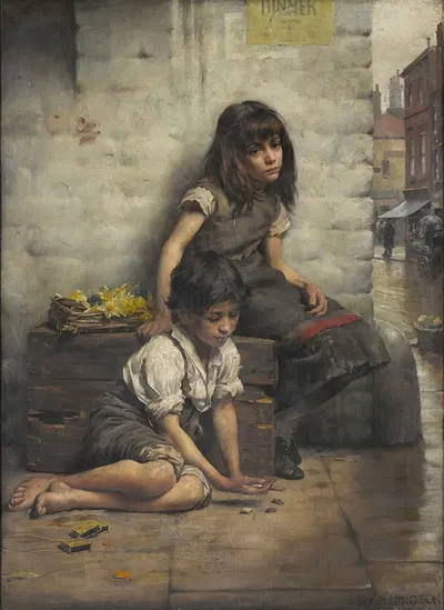 Waifs by Thomas Benjamin Kennington — digital art print download