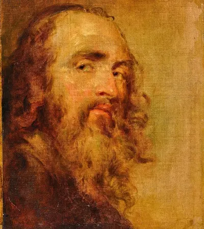 Эскиз раввина by Уильям Брэдли, 1823 — digital art print download