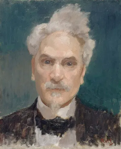 Анри Рошфор (Виктор-Анри, маркиз де Рошфор-Люсай, 1831-1913), журналист, политик и писатель. by Альфред Филипп Ролл,…