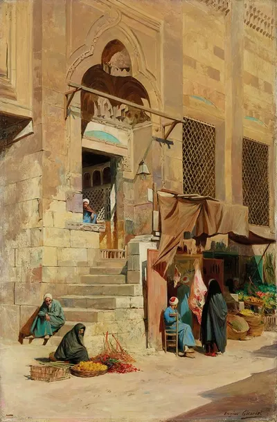 Мечеть Эль Азар в Каире by Южен Жирарде — digital art print download
