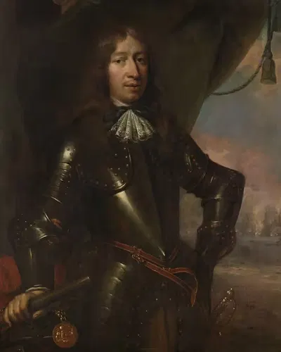 Виллем Иосиф Барон ван Гент (1625-1672). Вице-адмирал by Ян де Баен, 1625-1672 — digital art print download