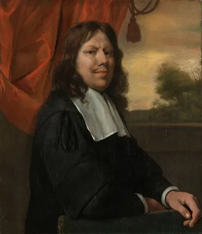 Self-portrait by Jan Steen, c. 1670 — digital art print download