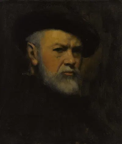 Autoportrait by Jean-Jacques Henner, 1890 — digital art print download