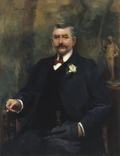 Портрет Эрнеста Когнака by Жанна-Магдален Фавье, 1903 — digital art print download