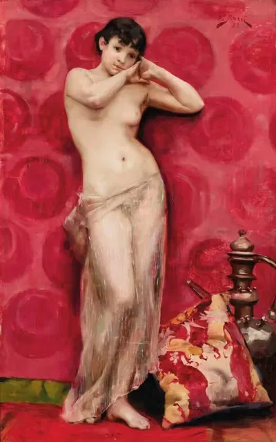 Рабыня by Юлий Лебланк Стюарт, 1881 — digital art print download