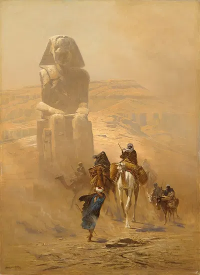 Хамсин by Людвиг Ханс Фишер, 1891 — digital art print download