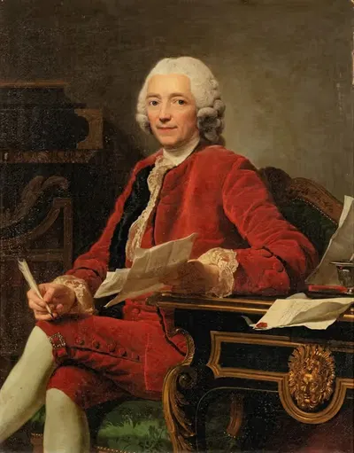 Портрет Луи де Конзи by Александр Рослин, 1763 — digital art print download
