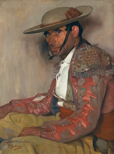 The picador 'El coriano' by Ignacio Zuloaga — digital art print download