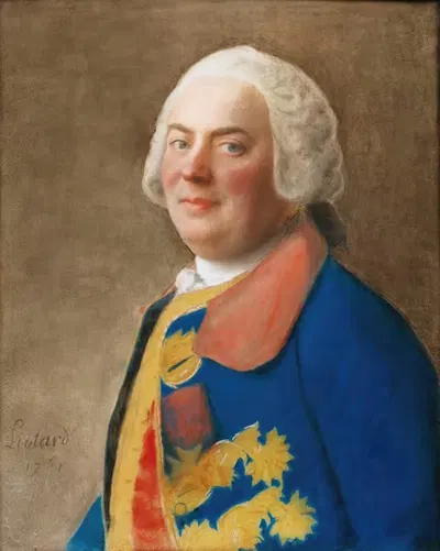 Портрет офицера в ордене Святого Духа by Жан-Этьен Лиотар, 1761 — digital art print download