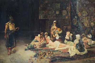 В гареме by Хосе Гальегос и Арноса, 1884 — digital art print download
