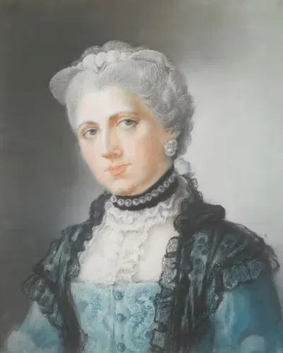 Портрет Элизабеты, графини Уолдегрейв by Леди Диана Боклерк, 1760–1816 — digital art print download