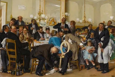Свадебный пир by Леон Эрбо — digital art print download