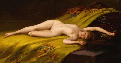 Соблазн by Луис Рикардо Фалеро, 1893 — digital art print download