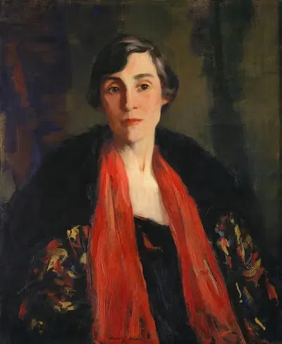 Mary Fanton Roberts by Robert Henri, 1917 — digital art print download