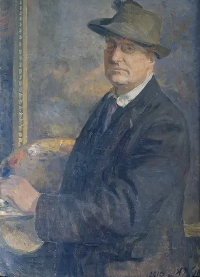 Mein Spiegelbild by Alexander Demetrius Goltz, 1910 — digital art print download