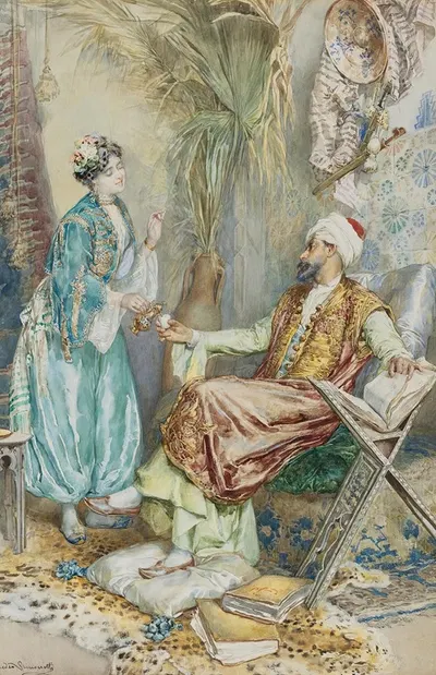 Teatime by Amedeo Simonetti — digital art print download